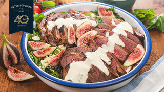 BBQ Butterflied Lamb Leg with Cous Cous Salad